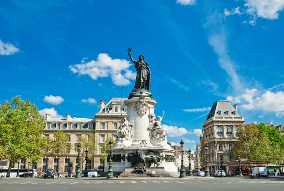 Place de la République in Paris. (Shutterstock/Alexander Demyanenko)