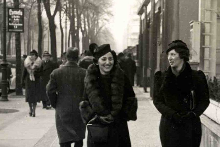 Luzie Hatch with her stepmother Helene in Berlin.(Courtesy of Ralph Hatch)