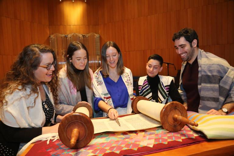 Rabbinical students at Hebrew Union College-Jewish Institute of Religion, New York City