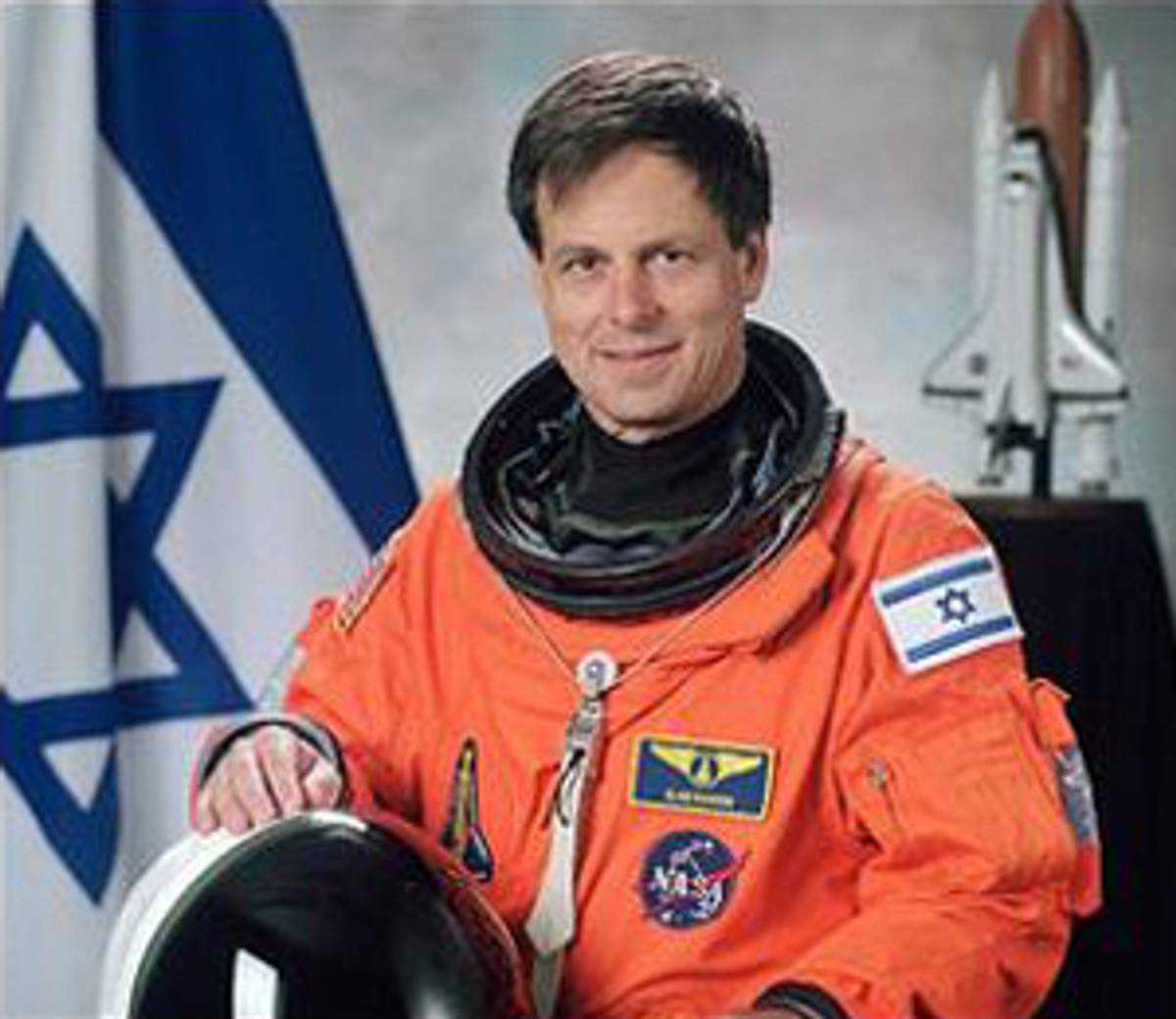 November 2001. Ilan Ramon (Colonel, Israel Air Force), payload specialist representing the Israel Space Agency (ISA). (Photo courtesy of NASA)