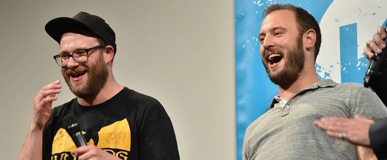 Seth Rogen and Evan Goldberg at SXSW  in Austin, Texas, March 14, 2016. 