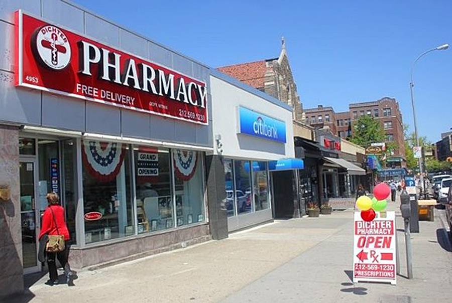 Dichter Pharmacy in Inwood, N.Y. (Yelp)