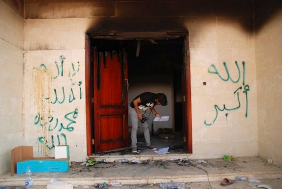 The U.S. Consulate in Benghazi Following Last Month's Attack(AP)