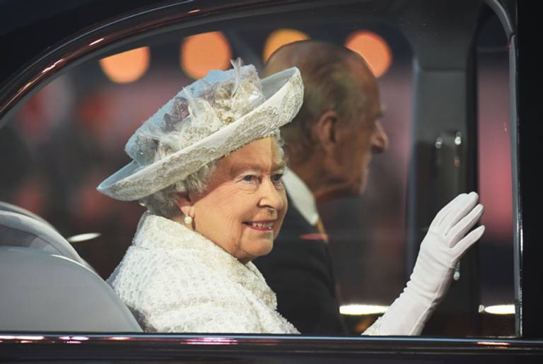 Queen Elizabeth II on July 23, 2014 in Glasgow, Scotland. (Jeff J Mitchell/Getty Images)