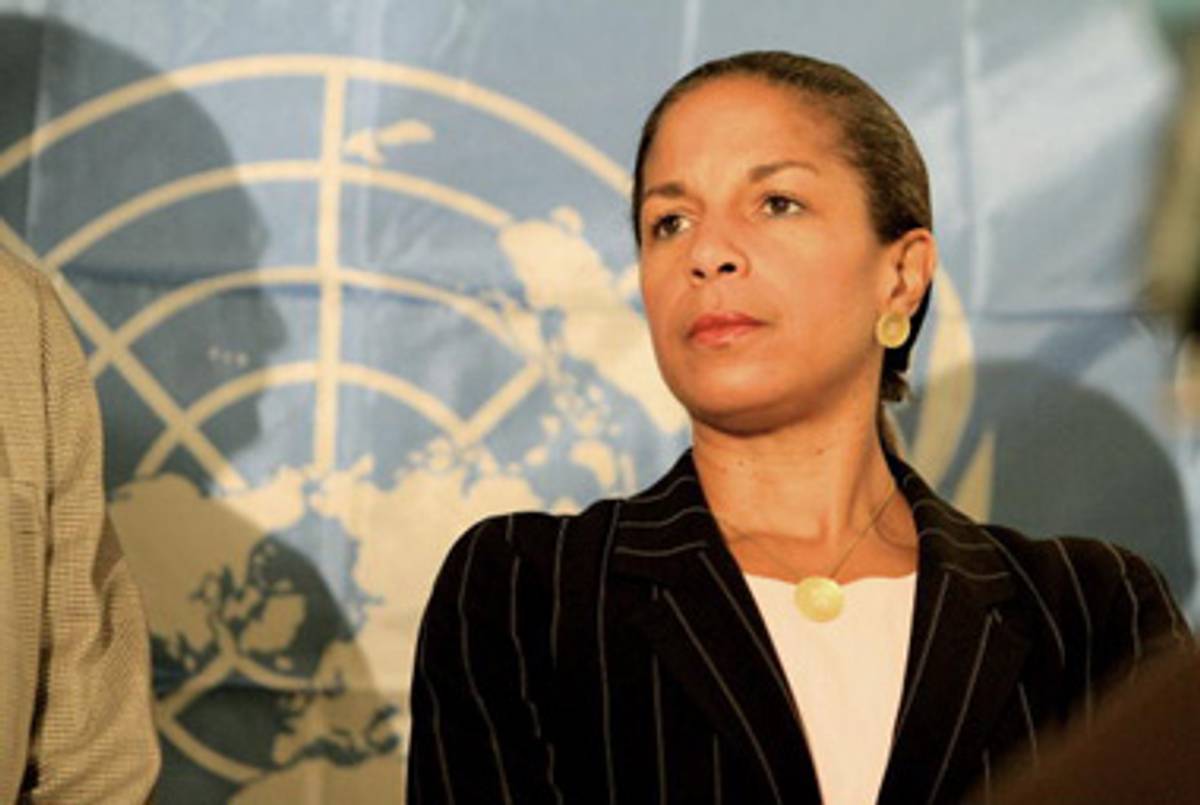 U.N. Ambassador Susan Rice.(Ashraf Shazly/AFP/Getty Images)