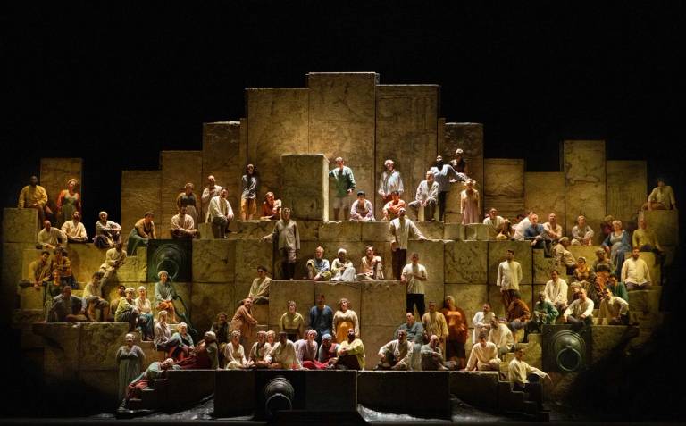 A scene from Verdi's ‘Nabucco’