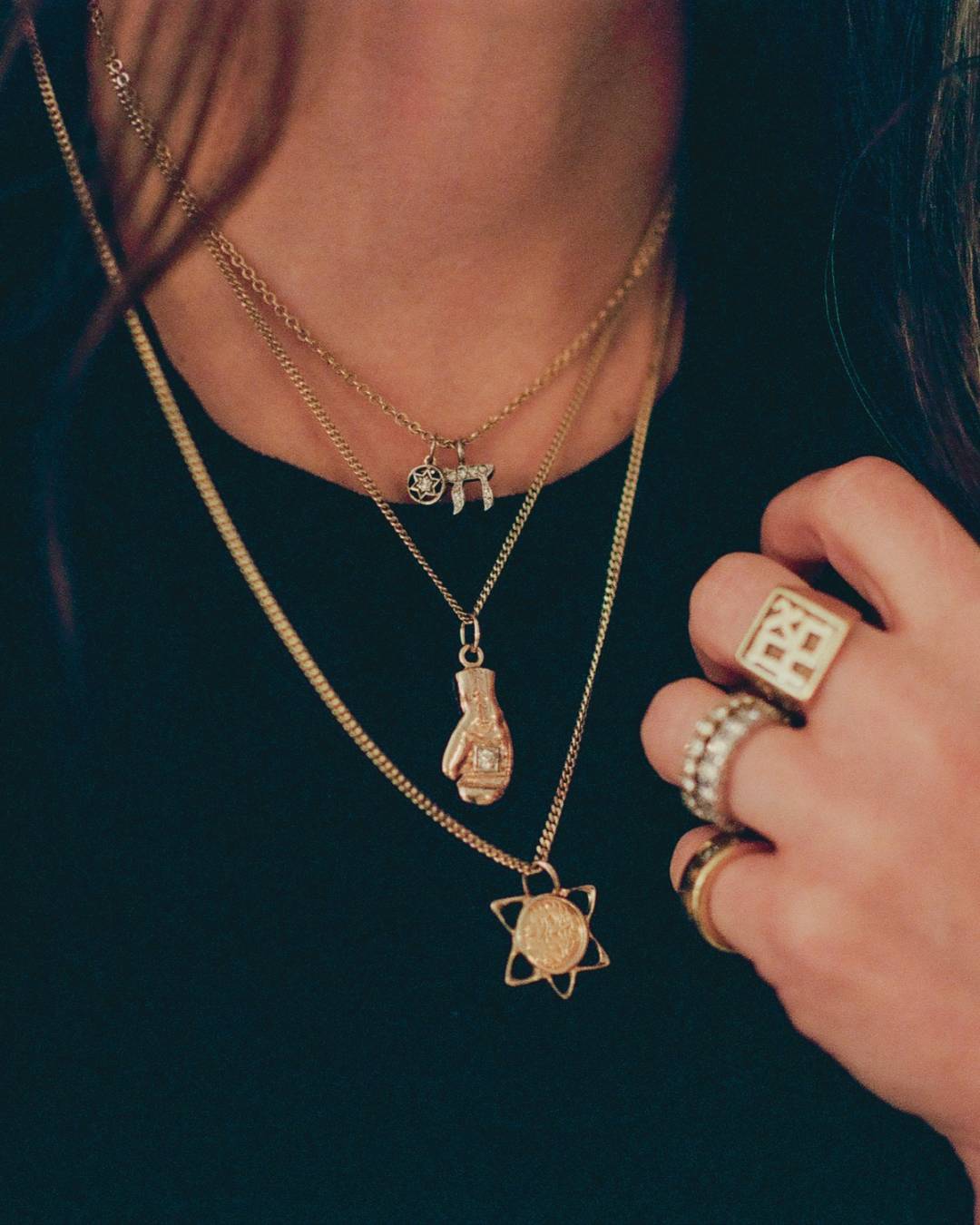 ‘For as long as I can remember, if I see vintage Jewish jewelry, I buy it, because if I don’t, I’m very scared it’s gonna get melted,’ says jeweler Mara Bernstein, owner of Pennyweight Prizefighter