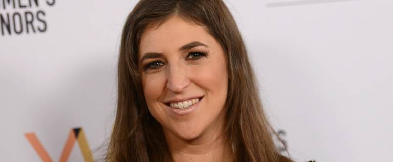 Mayim Bialik attends the 1st annual Marie Claire Young Women's Honors at the Marriott Marquis hotel in Marina del Rey, Los Angeles, California, November 19, 2016.(Chris Delmas/AFP/Getty Images)