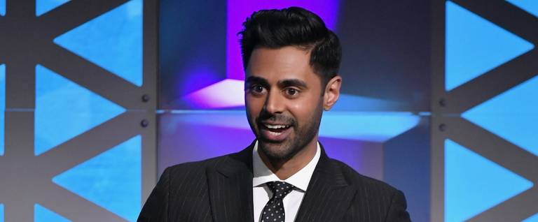 Comedian Hasan Minhaj hosts the 77th Annual Peabody Awards Ceremony at Cipriani Wall Street on May 19, 2018, in New York City.