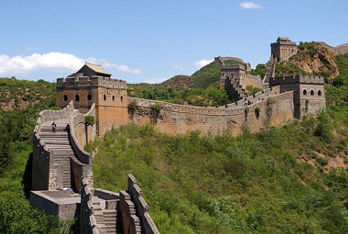 The Great Wall of China.(Wikipedia)