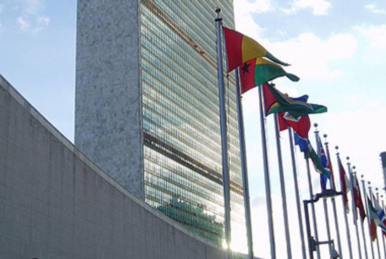 The United Nations headquarters.(Wikipedia)