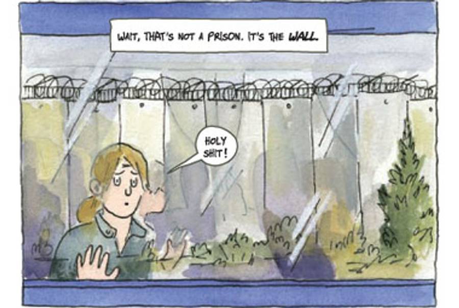 An image from How To Understand Israel in 60 Days or Less by Sarah Glidden.(Courtesy DC Comics)