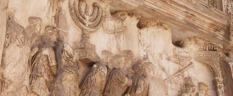 Detail from the Arch of Titus.