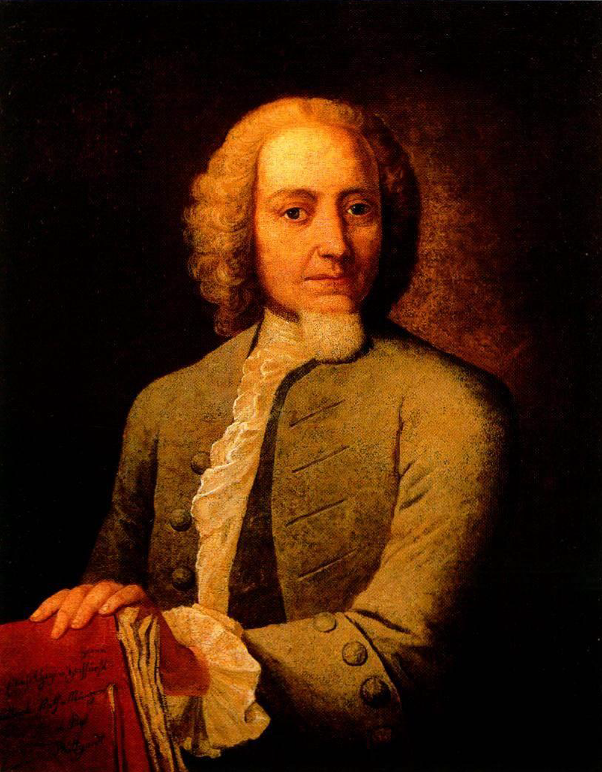 Portrait of Elias Hayyum, circa 1750