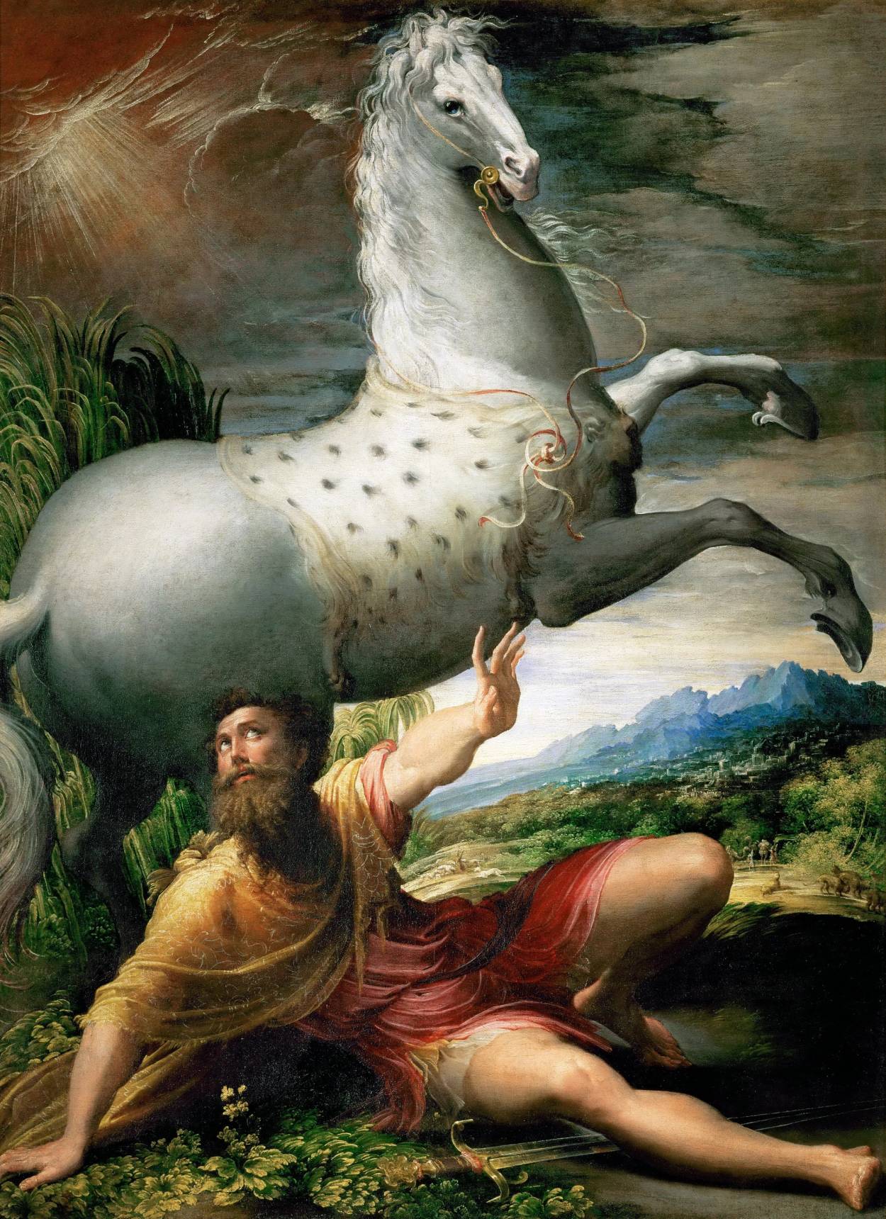 Parmigianino, ‘The Conversion of Saint Paul’/Wikimedia Commons