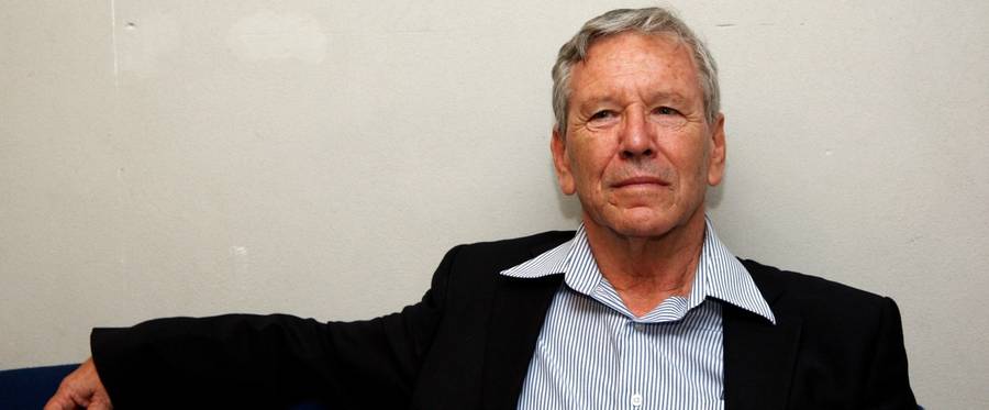 Author Amos Oz attends the Milanesiana 2008 held at Teatro Dal Verme in Milan, Italy, on June 28, 2008. 