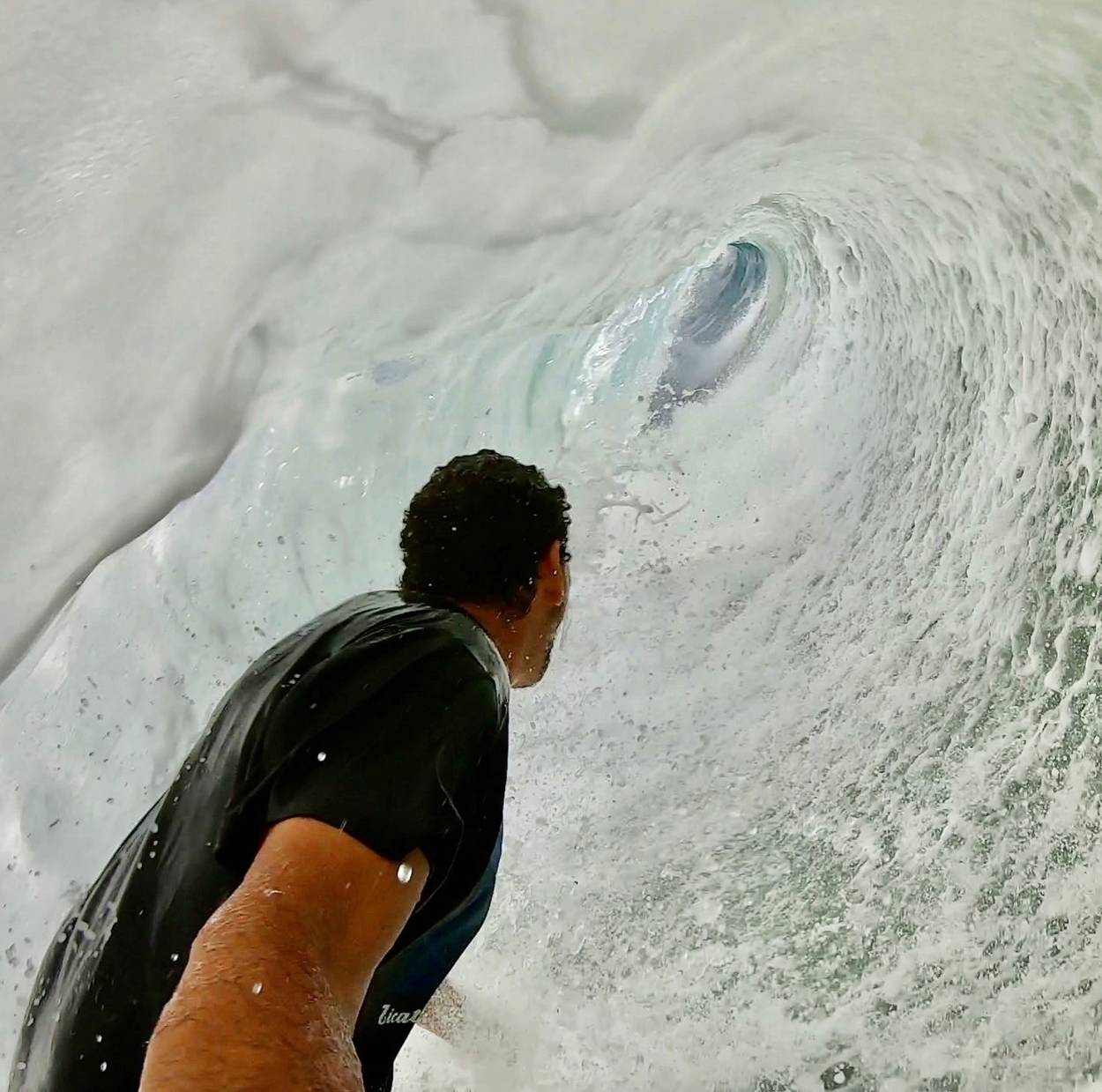 Surfer David Langer