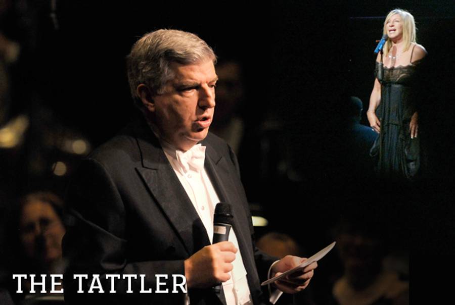 Marvin Hamlisch and Barbra Streisand(Photoillustration Tablet Magazine; original photos Gary Gershoff/Getty Images and Michele Limina/AFP/Getty Images )