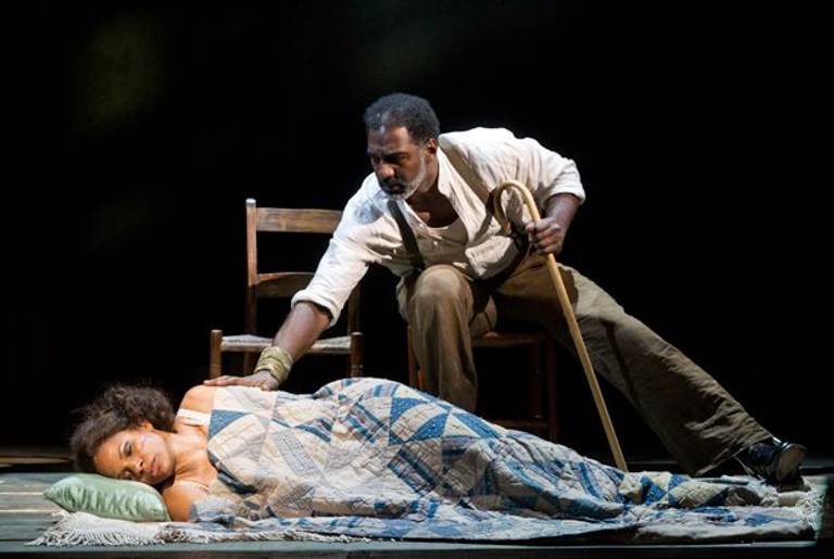 Audra McDonald and Norm Lewis in Porgy and Bess.