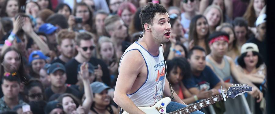 Jack Antonoff of Bleachers performs onstage during the 2017 Governors Ball Music Festival onRandall's Island on June 2, 2017 in New York City.