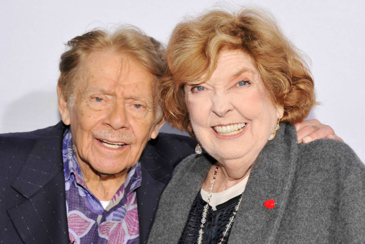 Anne Meara and husband Jerry Stiller in New York City, June 4, 2012. (Stephen Lovekin/Getty Images)