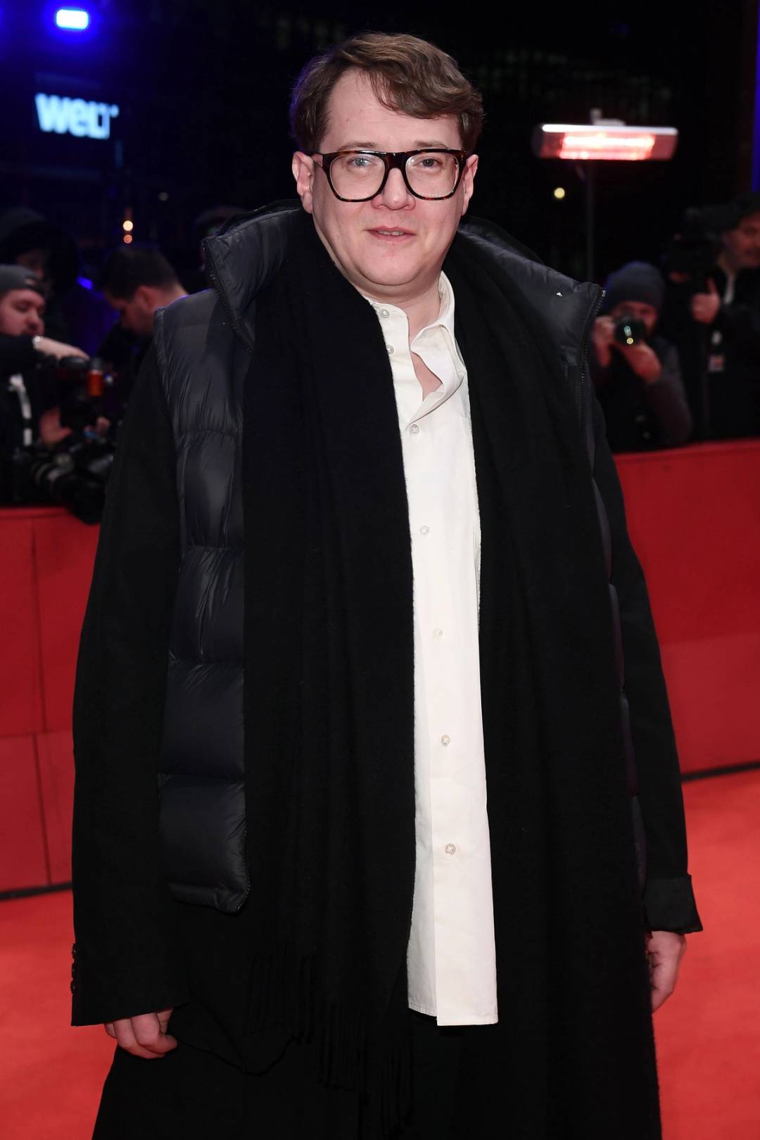 Ilya Khrazhanovsky arrives for the closing ceremony of the 70th Berlin International Film Festival at Berlinale Palace on Feb. 29, 2020