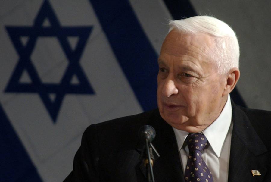 Ariel Sharon. (TAL COHEN/AFP/Getty Images)