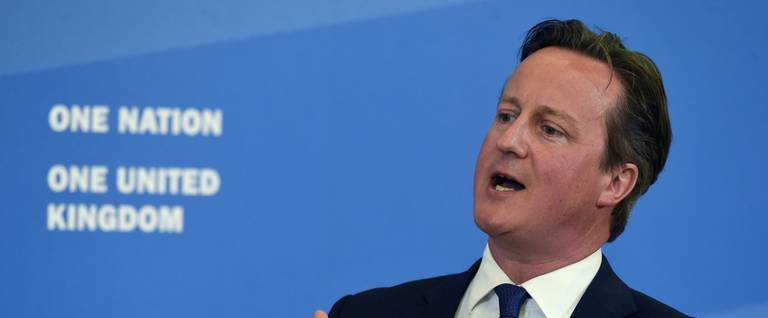 British Prime Minister David Cameron Birmingham, England, July 20, 2015. 