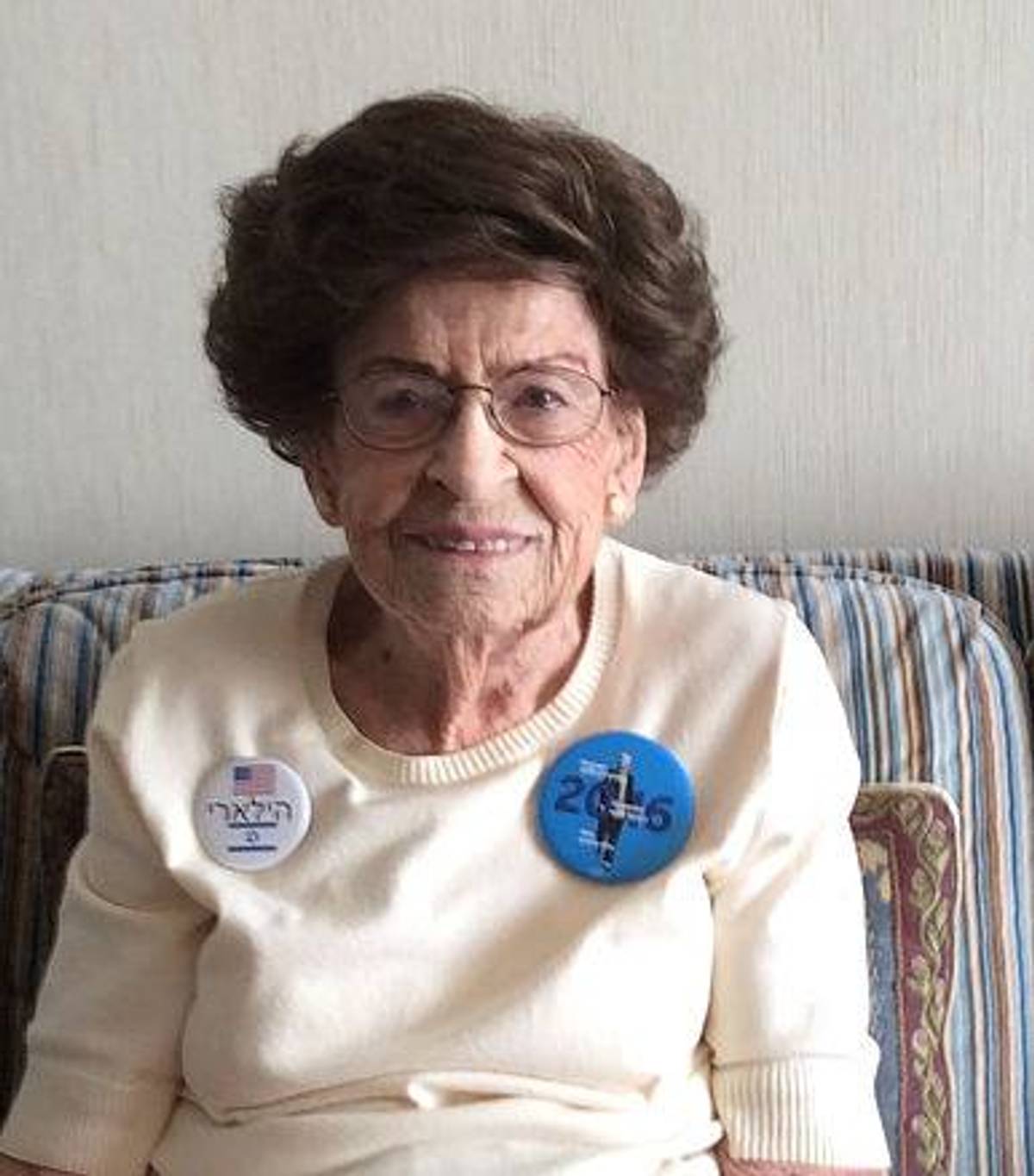 Said Roselyn Kraus, 99, from Skokie, IL: “For the first time in my life I voted early to make sure my vote counts. I couldn’t feel more strongly the urgency of electing Hillary; she is eminently qualified.”