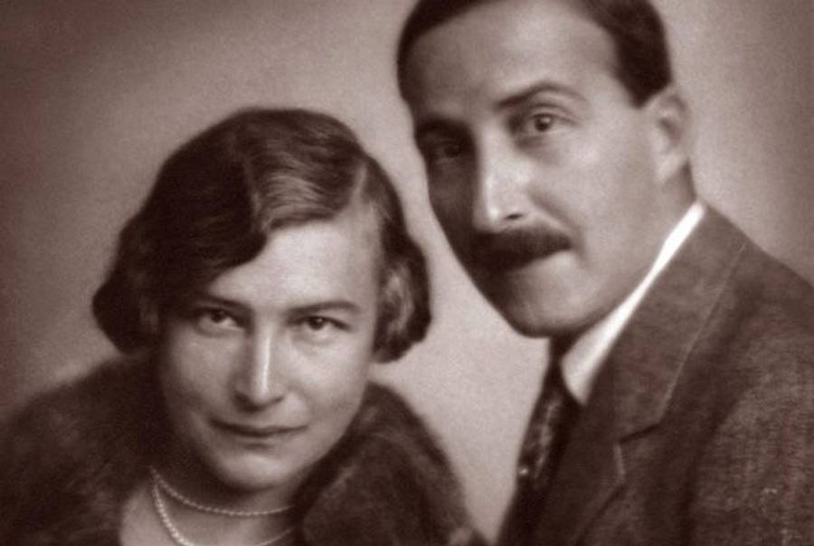 Friderike and Stefan Zweig in 1925.