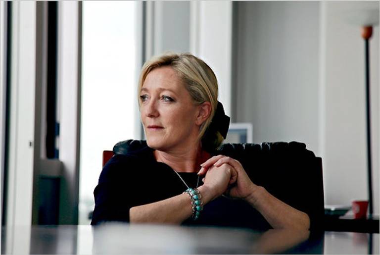 Marine Le Pen in 2011(The Times)