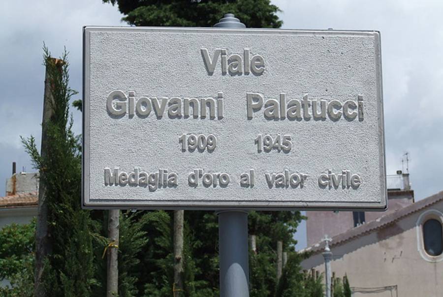 Giovanni Palatucci Road in Caggiano, Italy.(Wikimedia)