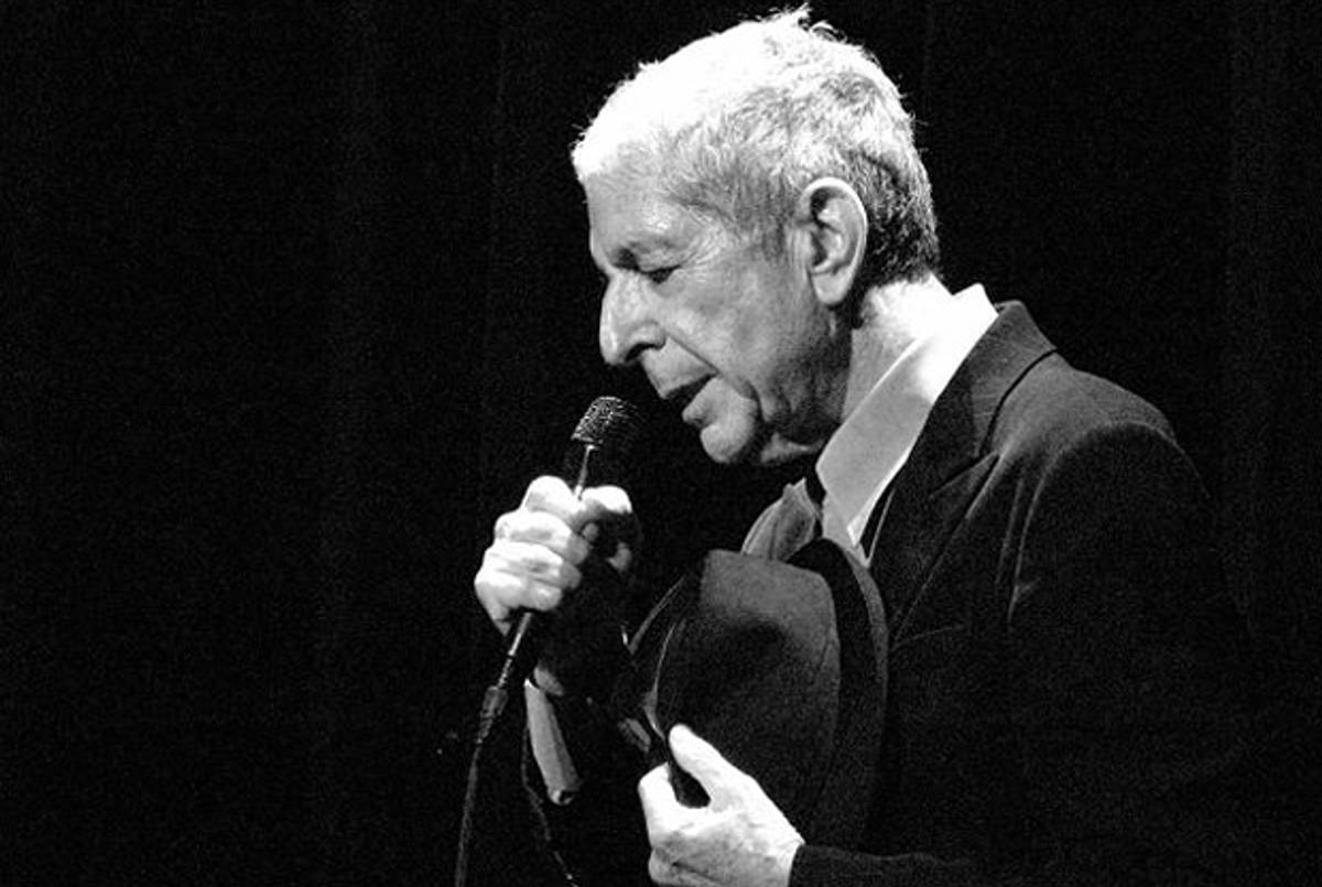 Leonard Cohen in 2008.(Wikimedia)