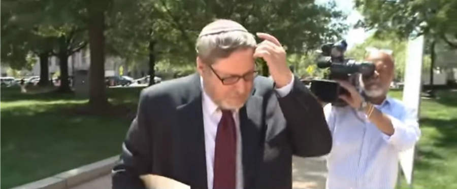 Barry Freundel after his sentencing in Washington, D.C., May 15, 2015. 