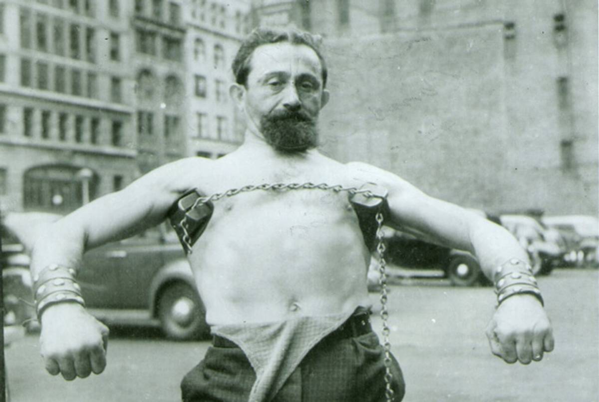 Joe "The Mighty Atom" Greenstein.(The Association of Oldetime Barbell and Strongmen)