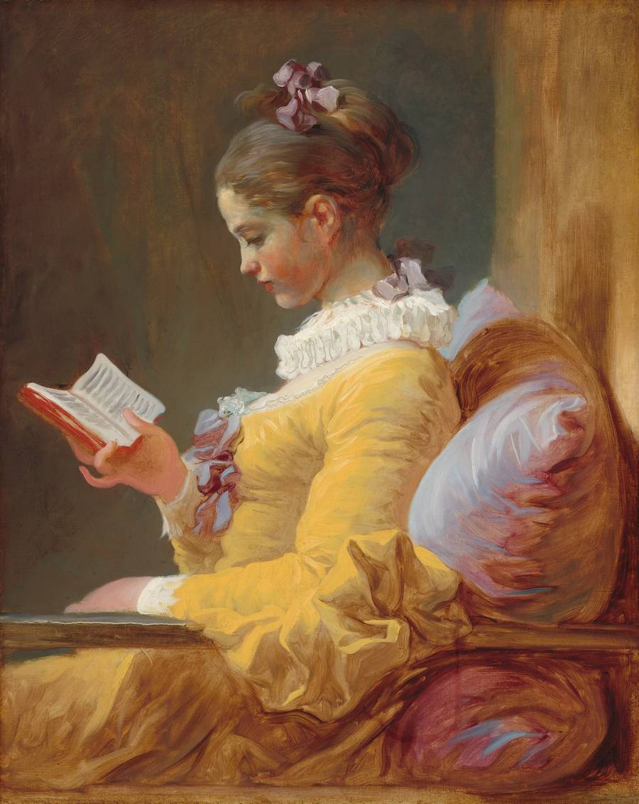 Jean-Honoré Fragonard, 'The Reader,' c. 1776.