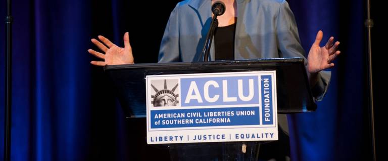 ACLU SoCal 2014 Bill of Rights Dinner, Nov. 9, 2014, at the Beverly Wilshire Hotel, Beverly Hills