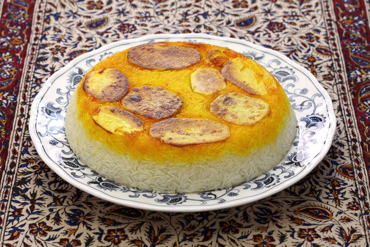 Saffron Rice Tahdig