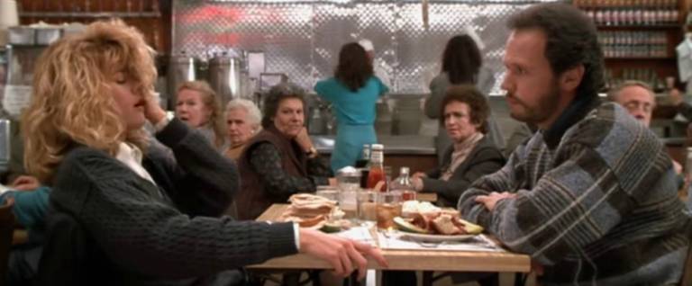 The iconic scene from 'When Harry Met Sally'