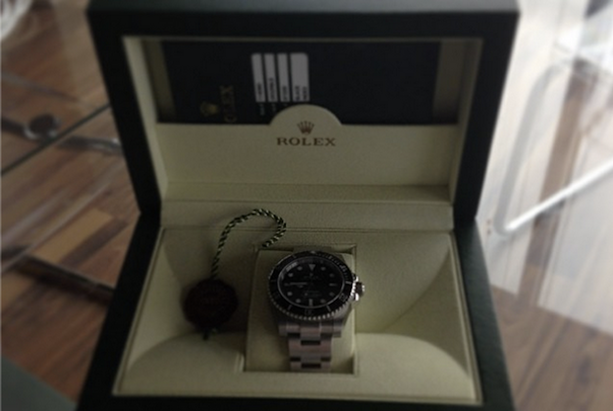 Omri Casspi's New Rolex(Instagram)