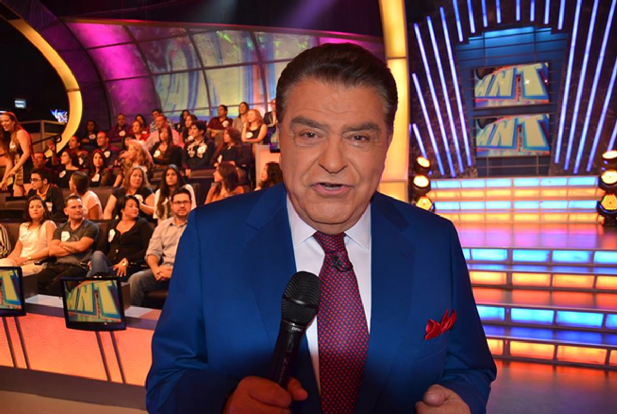 Don Francisco, aka Mario Kreutzberger Blumenfeld, host of 'Sábado Gigante' (Univision)