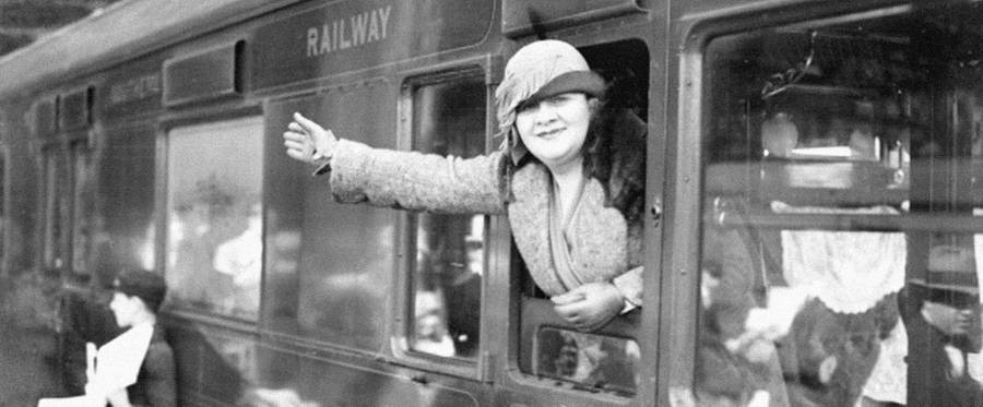Sophie Tucker in the U.K., September 4, 1928. 