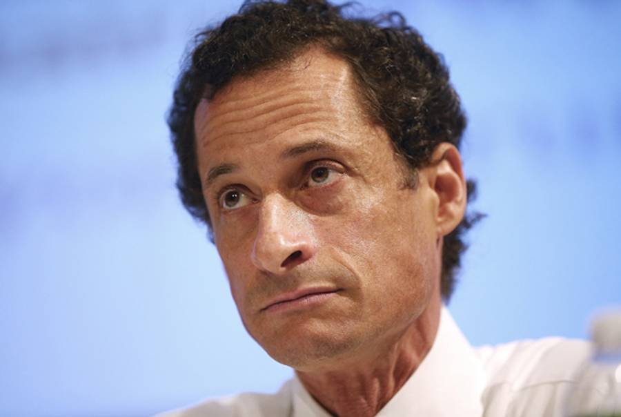  New York City Mayoral candidate Anthony Weiner on July 11, 2013 in New York City. (Mario Tama/Getty Images)