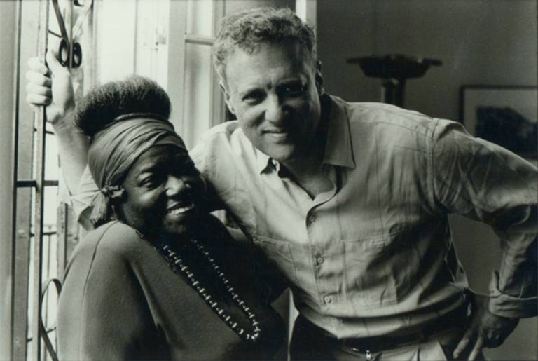 Marion Williams and Anthony Heilbut, 1992.(David Gahr, courtesy Anthony Heilbut)