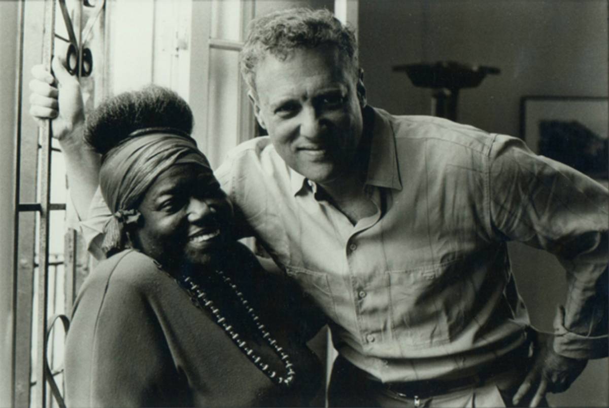 Marion Williams and Anthony Heilbut, 1992.(David Gahr, courtesy Anthony Heilbut)