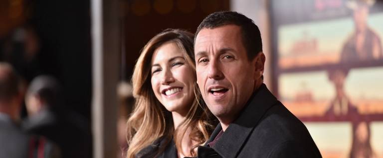 Jackie and Adam Sandler attend the premiere of Netflix's 'The Ridiculous 6' in Universal City, California, November 30, 2015.  