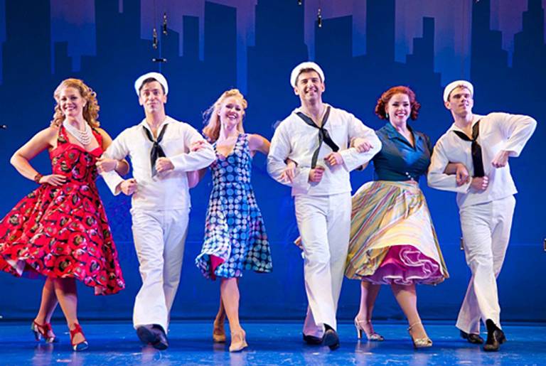 Cast of 'On the Town.' (Broadway.com)