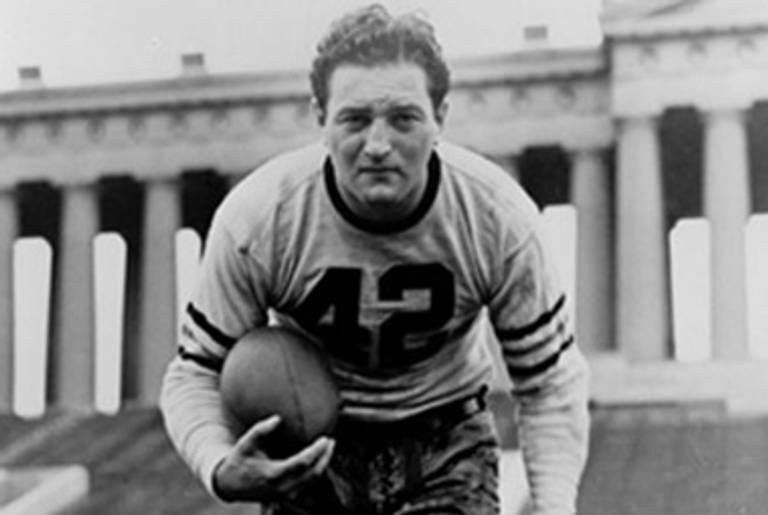 Sid Luckman at Soldier Field.(Chicago Bears)