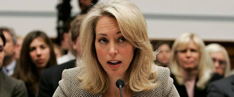 Former CIA agent Valerie Plame Wilson testifies before the House Oversight and Government Reform Committee March 16, 2007 in Washington, D.C.