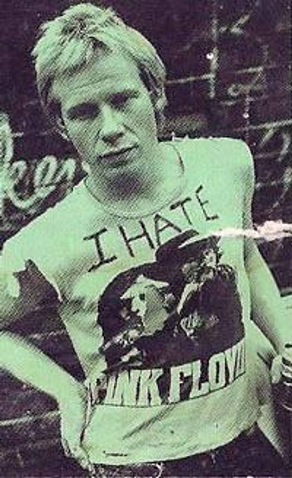 Sex Pistols drummer Paul Cook in singer Johnny Rotten’s t-shirt. (Wolfgang Heilemann )